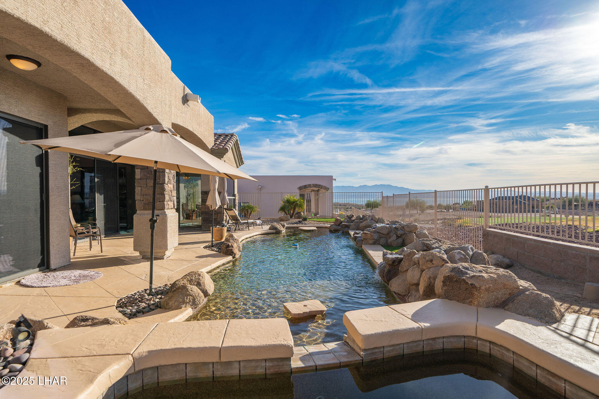 3553 North Swilican Bridge Road Lake Havasu City, AZ 86404 - Photo 76 of 104 a view of a terrace with chairs