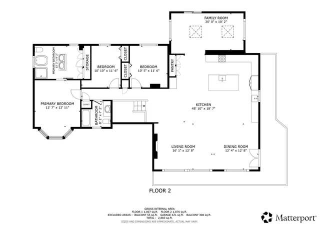 a picture of a floor plan