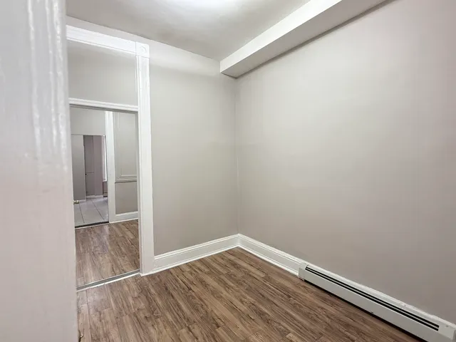 wooden floor in an empty room
