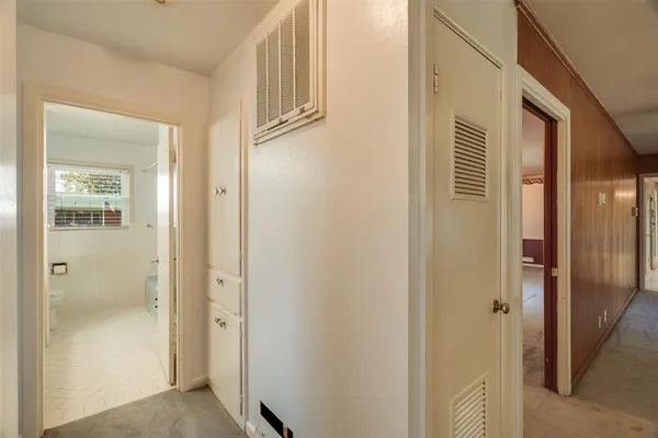 a view of front door