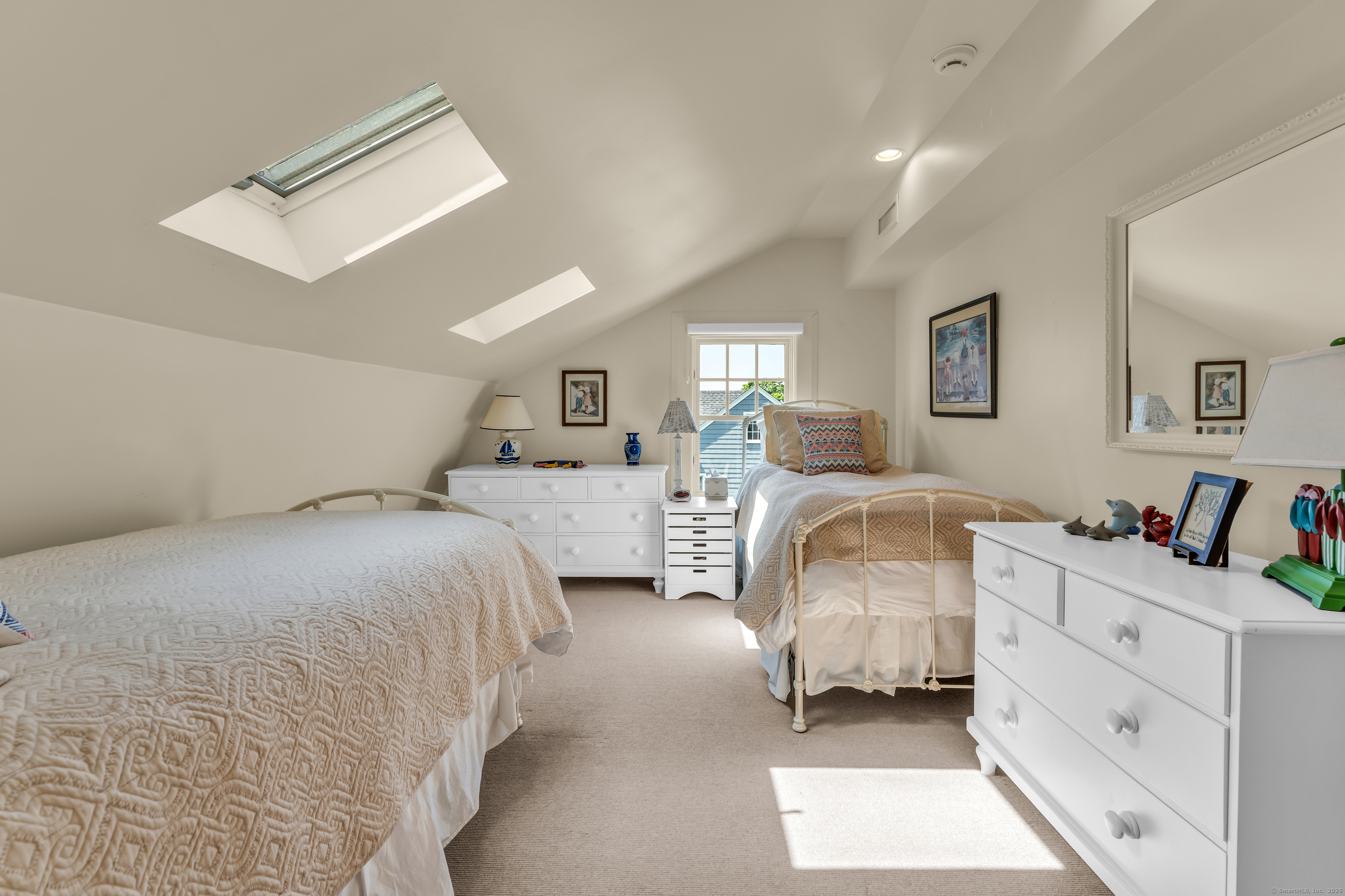 55 Shore Road Clinton, CT 06413 - Photo 24 of 33 a bedroom with two beds and dresser