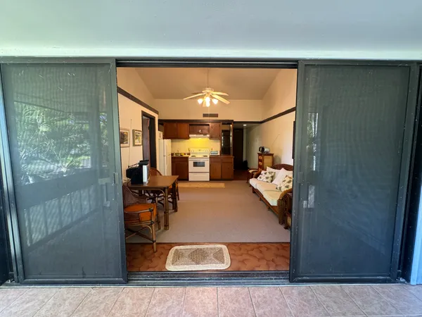 a view of living room with furniture