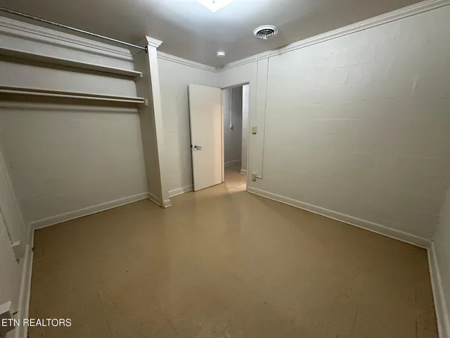 an empty room with a empty space