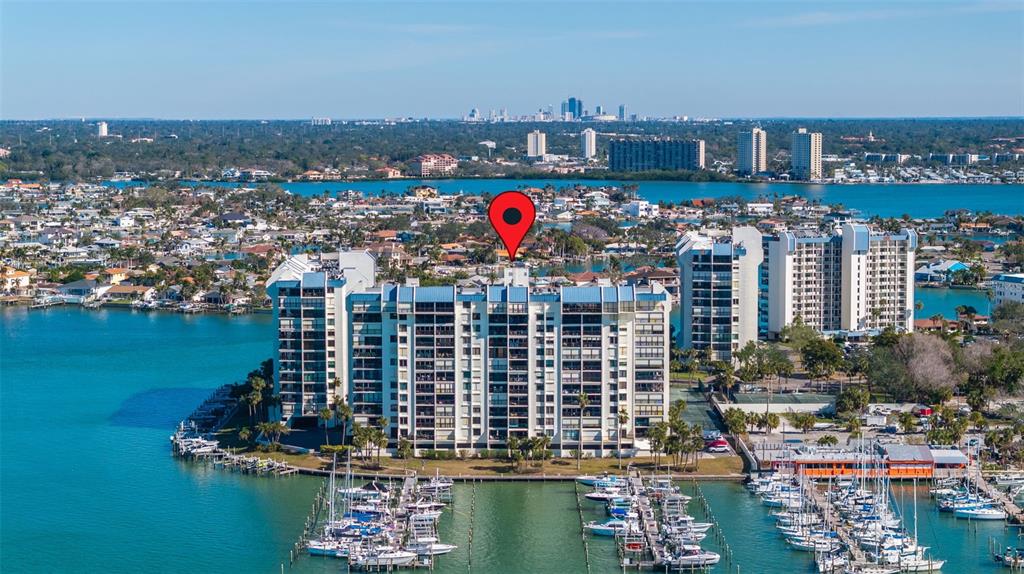 9525 Blind Pass Road, Unit 507 St. Pete Beach, FL 33706 - Photo 50 of 53 a city view