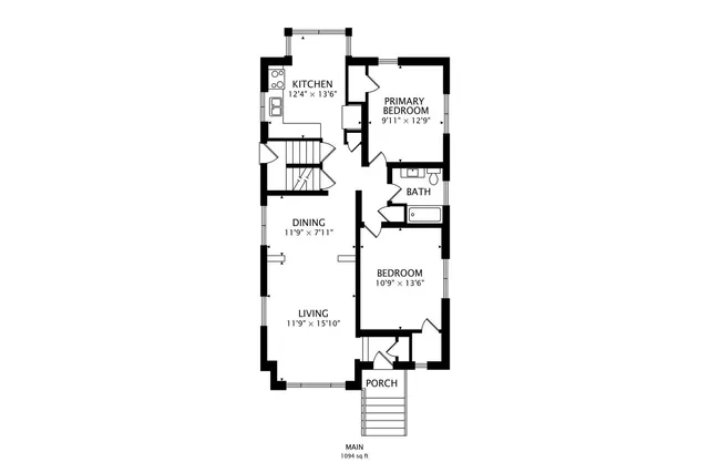 a picture of a floor plan