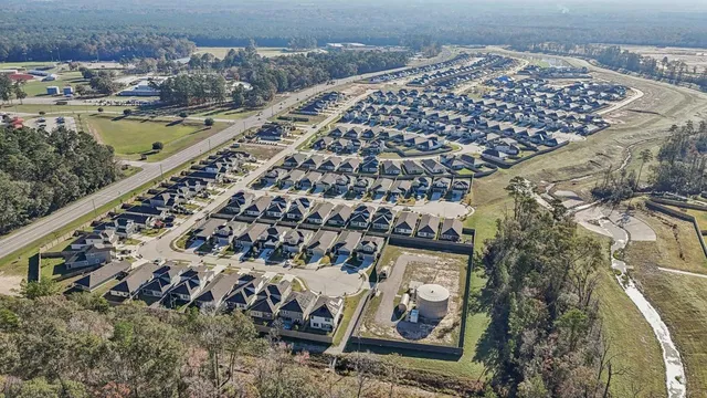 a view of a city with tall buildings