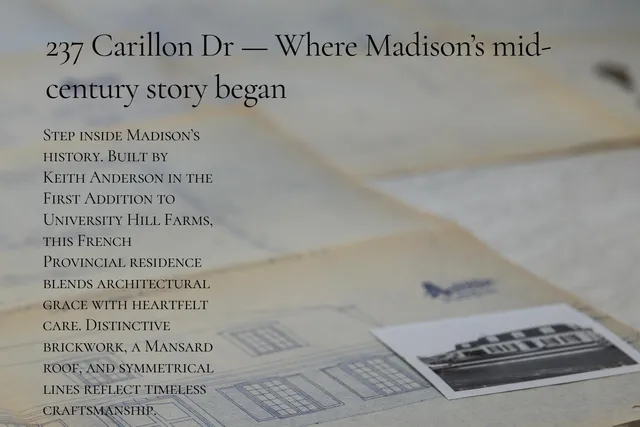 $800,000 | 237 Carillon Drive, Madison, WI 53705