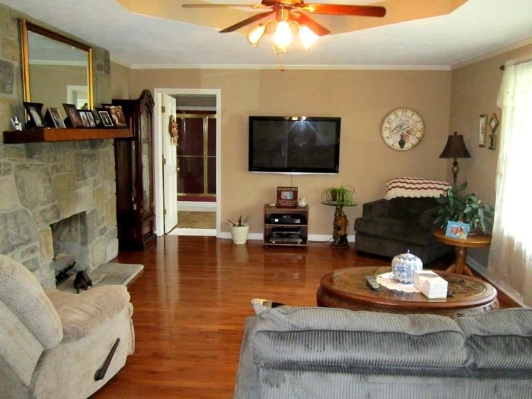 733 Zirkle Road Dandridge, TN 37725 - Photo 21 of 24 LIVING ROOM W/FIREPLACE