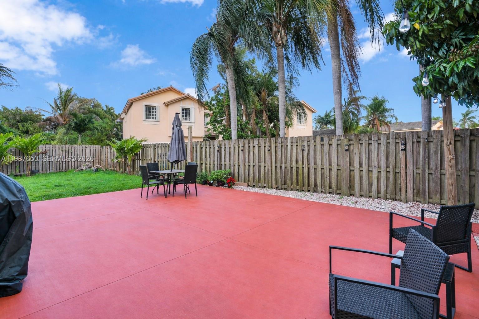 8858 Southwest 214th Street Cutler Bay, FL 33189 - Photo 38 of 41 a view of a backyard
