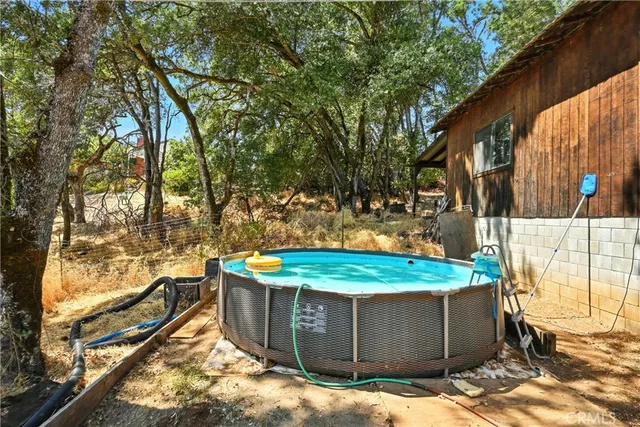 a view of outdoor space with seating area