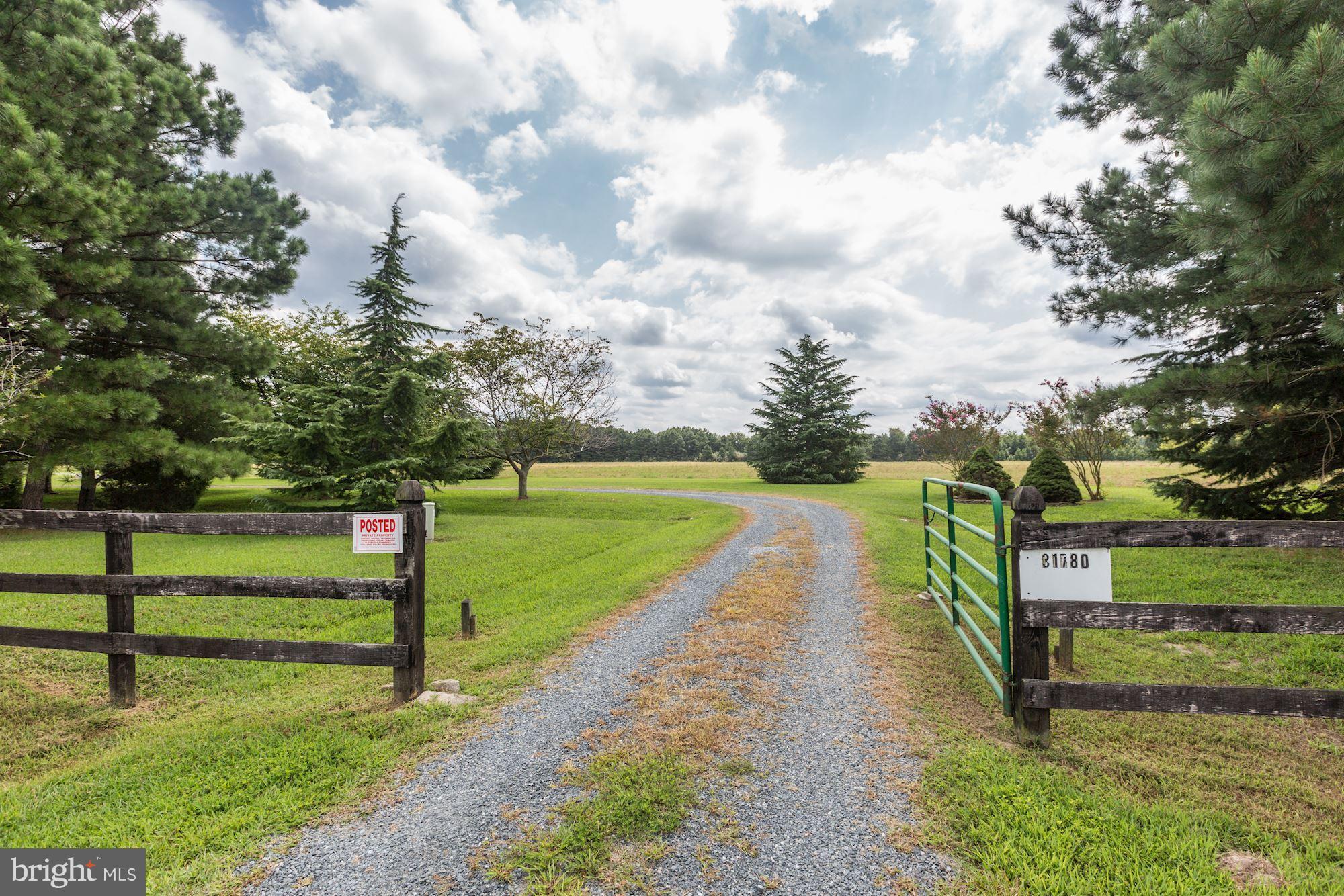 31780 Windy River Road Trappe, MD 21673 - Photo 8 of 30 Gated private driveway