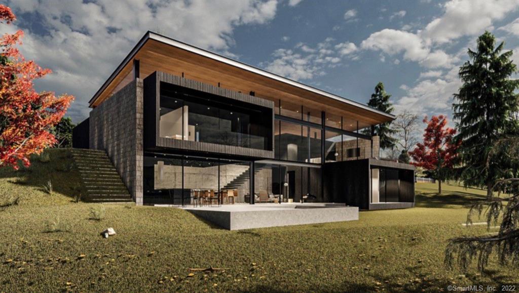 0 Mountain Road Wilton, CT 06897 - Photo 3 of 6 a front view of a house with a yard