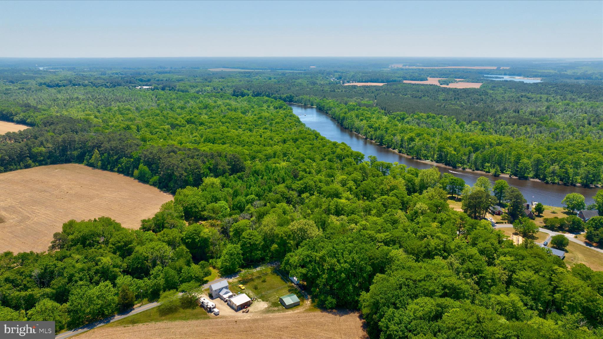 33150 Peach Orchard Road Pocomoke City, MD 21851 - Photo 27 of 40 Property Aerial