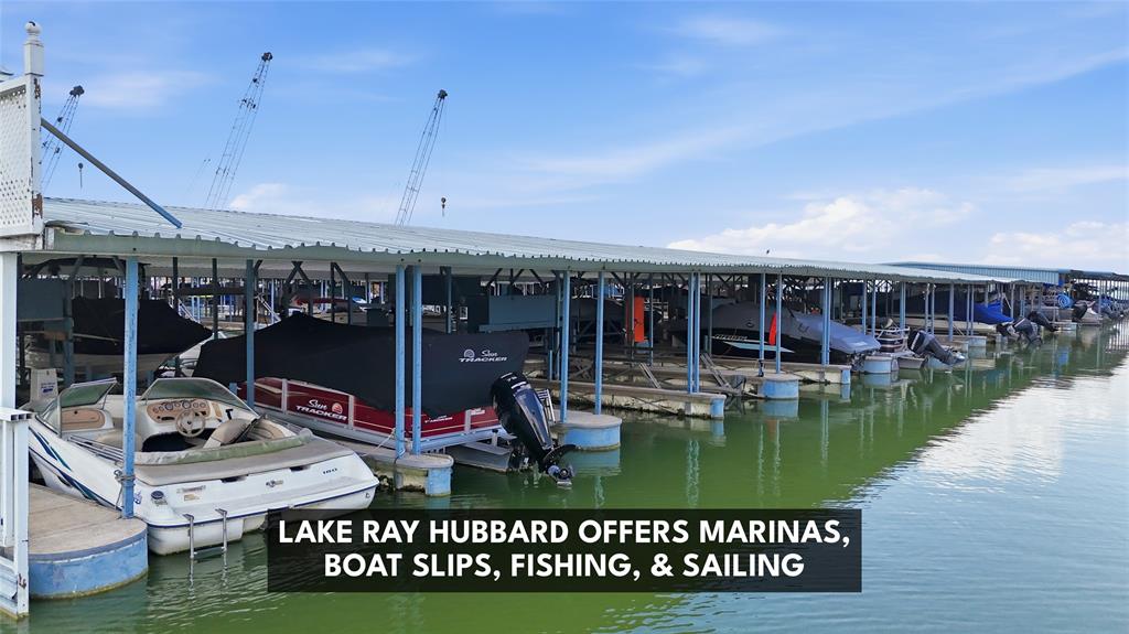 Tbd Peters Colony Street Rockwall, TX 75087 - Photo 22 of 40 Keep Your Boat Close to Home with Nearby Marinas and Boat Slip Rentals on Lake Ray Hubbard.