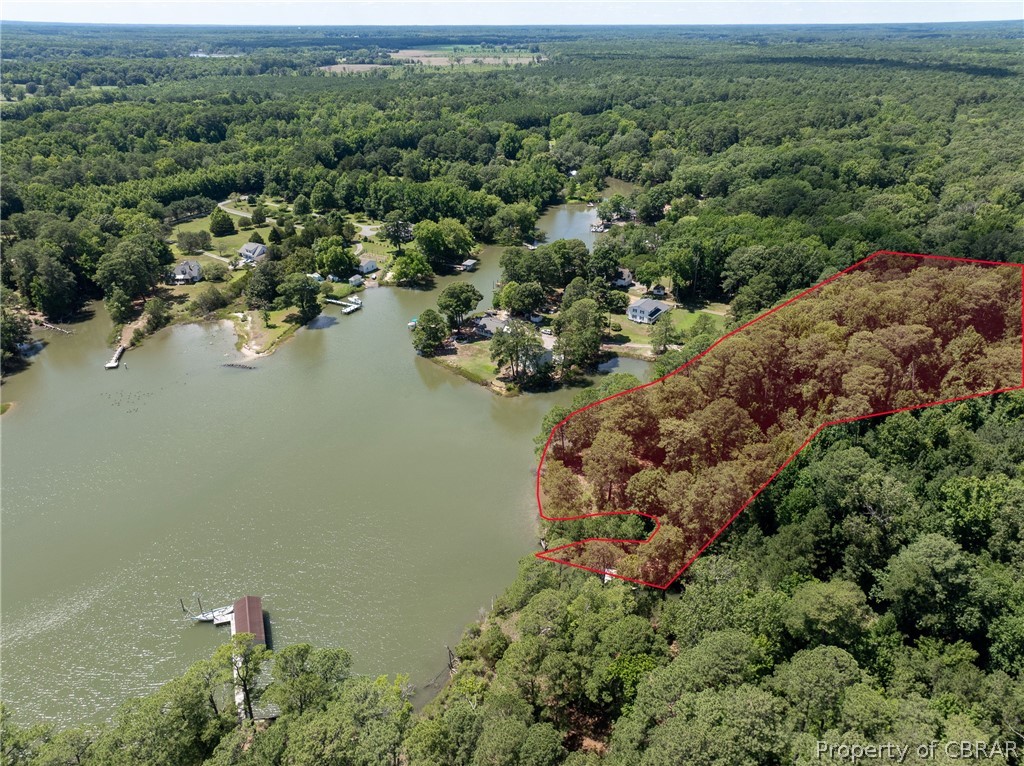 0 John's Point Road Gloucester, VA 23061 - Photo 15 of 16 Drone / aerial view featuring a water view