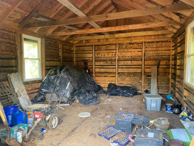 a view of storage room