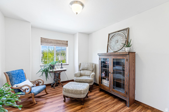 814 Mountain Road Logan, UT 84321 - Photo 15 of 42 Neutral white walls paired with wood-finish flooring