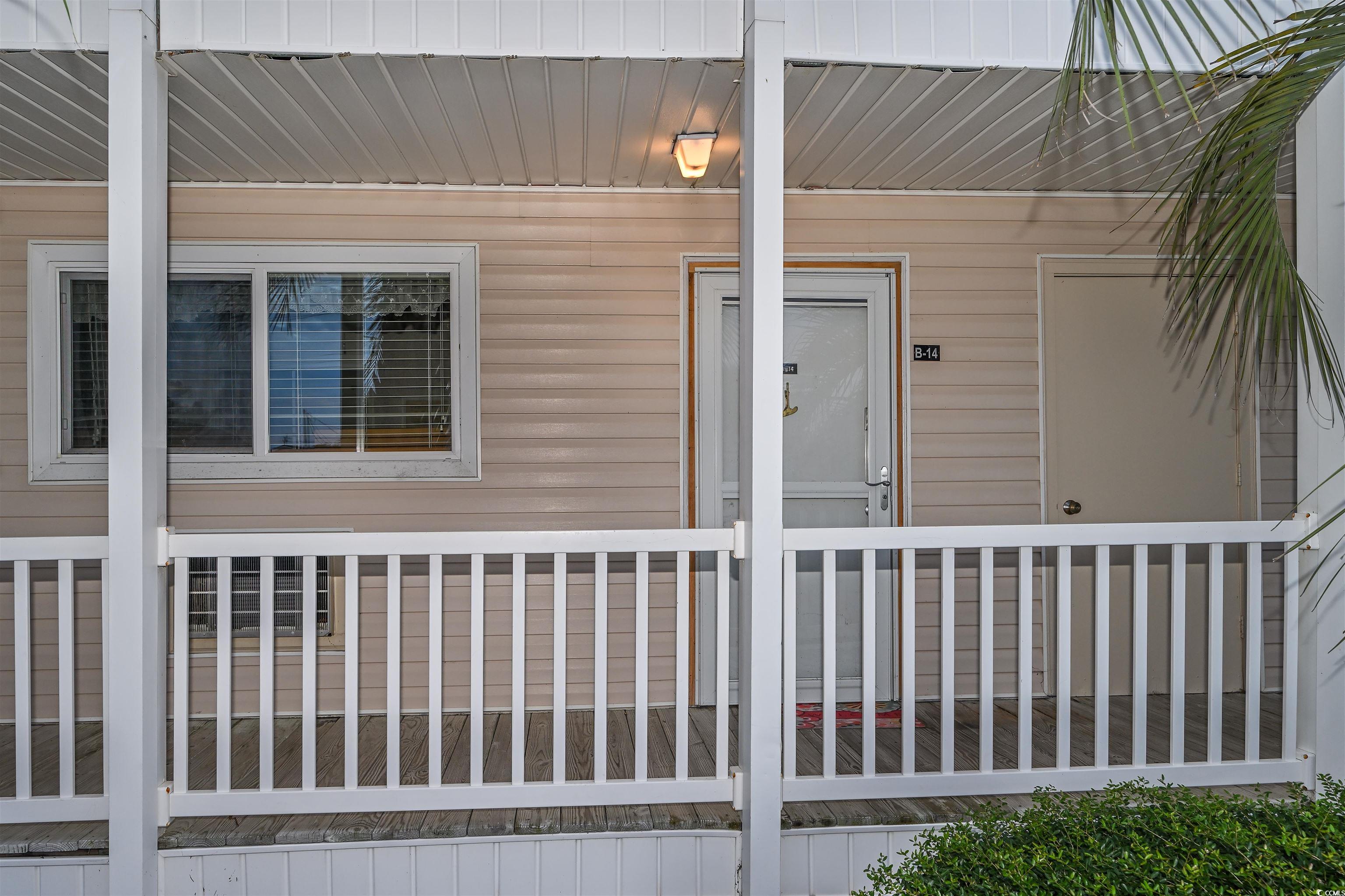 1919 Spring Street, Unit B14 North Myrtle Beach, SC 29582 - Photo 2 of 25 View of entrance to property