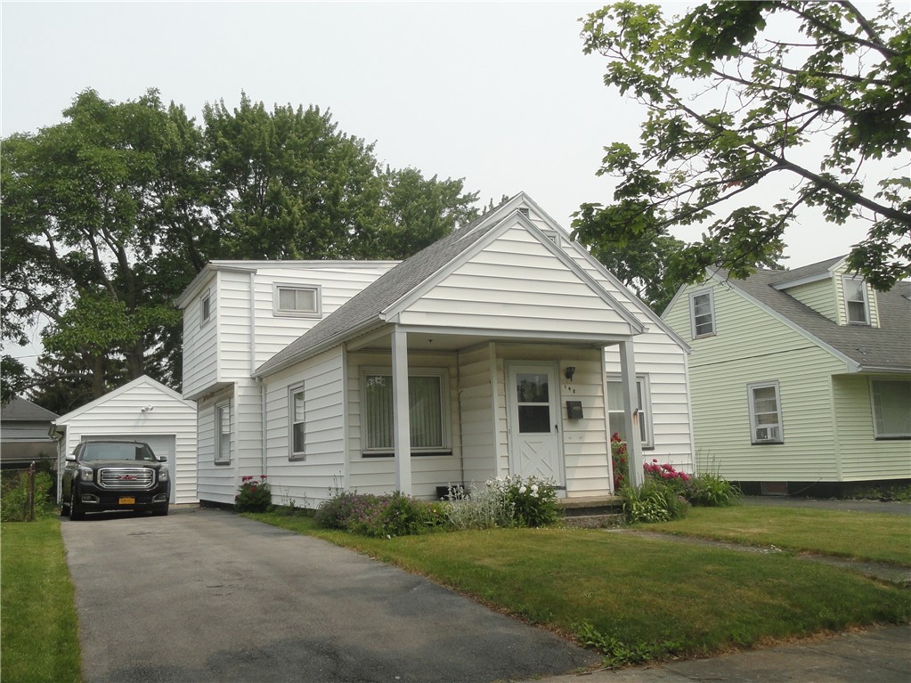 148 Sylvester Street Rochester, NY 14621 - Photo 1 of 1 Vinyl siding, vinyl windows, covered front porch