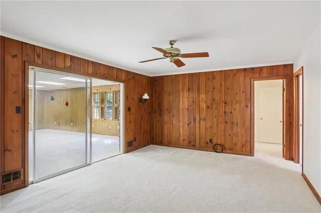 wooden floor in an empty room