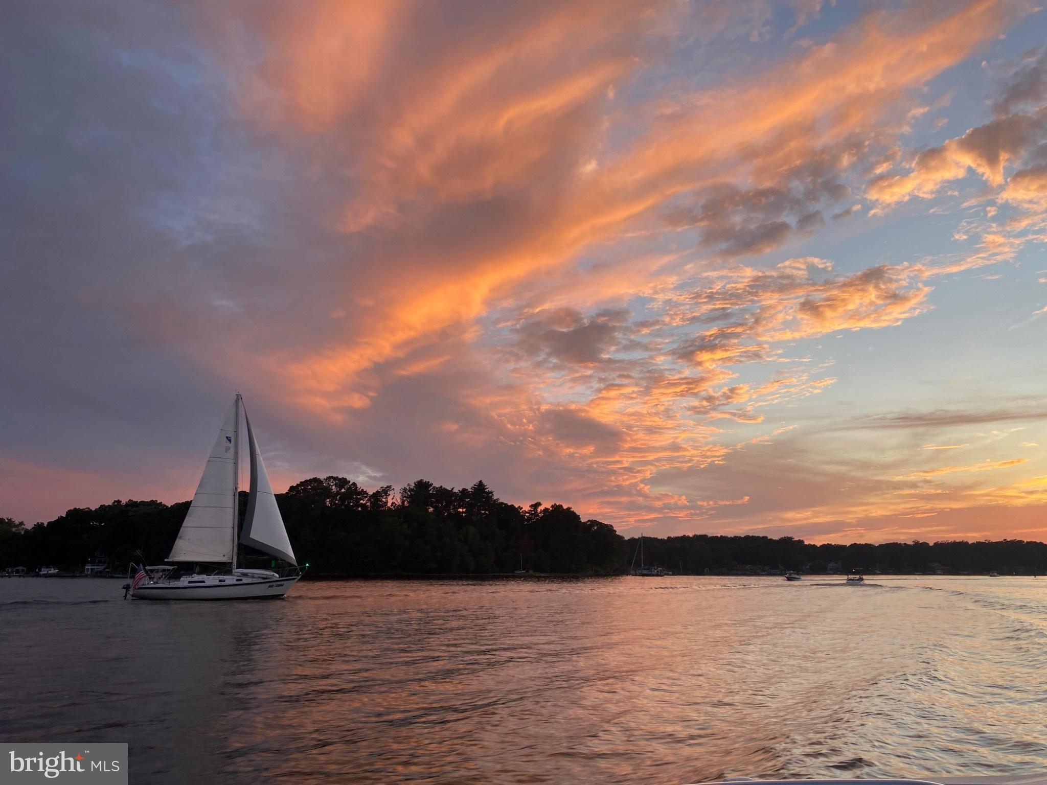 108 Spot Club Road Arnold, MD 21012 - Photo 30 of 30 Sailing into a vibrant sunset.