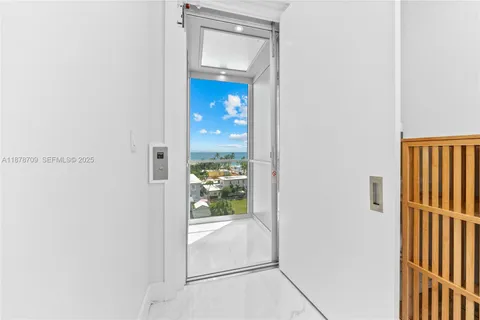 a view of front door