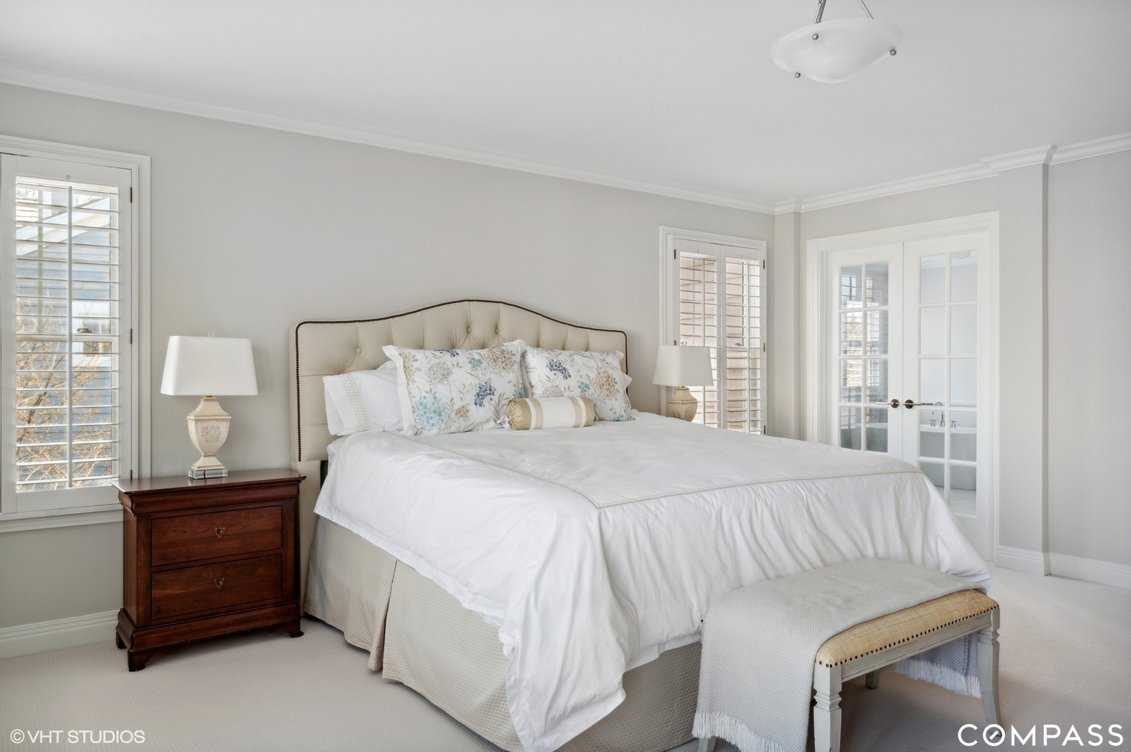 1437 Kittyhawk Lane Glenview, IL 60026 - Photo 21 of 39 a bedroom with a bed and a night stand