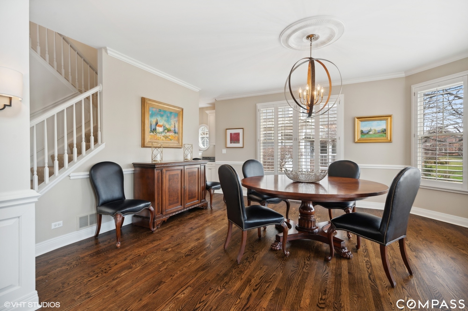 1437 Kittyhawk Lane Glenview, IL 60026 - Photo 9 of 39 a view of a dining room with furniture and a window
