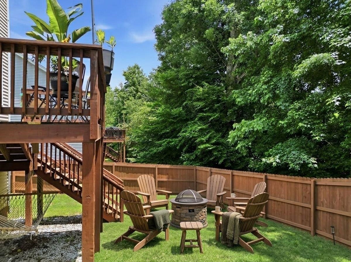 234 Rivers Edge Circle Simpsonville, SC 29680 - Photo 29 of 35 Virtually Staged Backyard