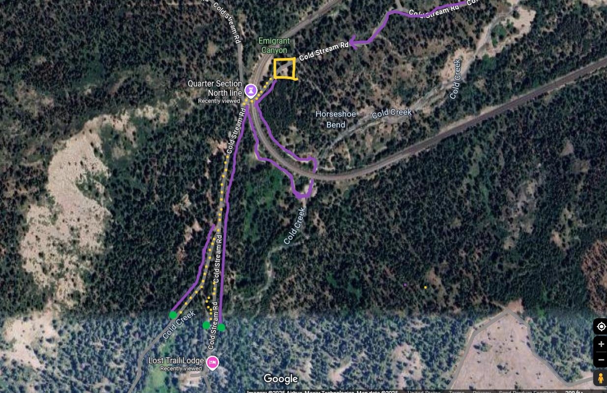 7000 Cold Stream Road Truckee, CA 96161 - Photo 27 of 28 From Horseshoe Bend parking area. Final stretch: directions for walking and high-clearance vehicles.