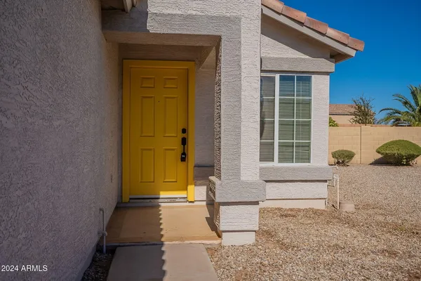 a view of entrance door of the house