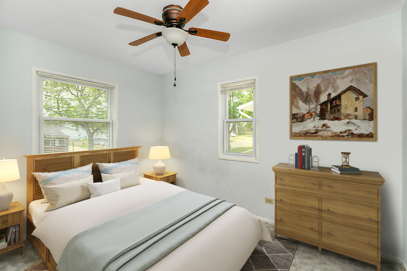 720 Terry Road Glendale Heights, IL 60139 - Photo 18 of 28 a bedroom with a bed and a window