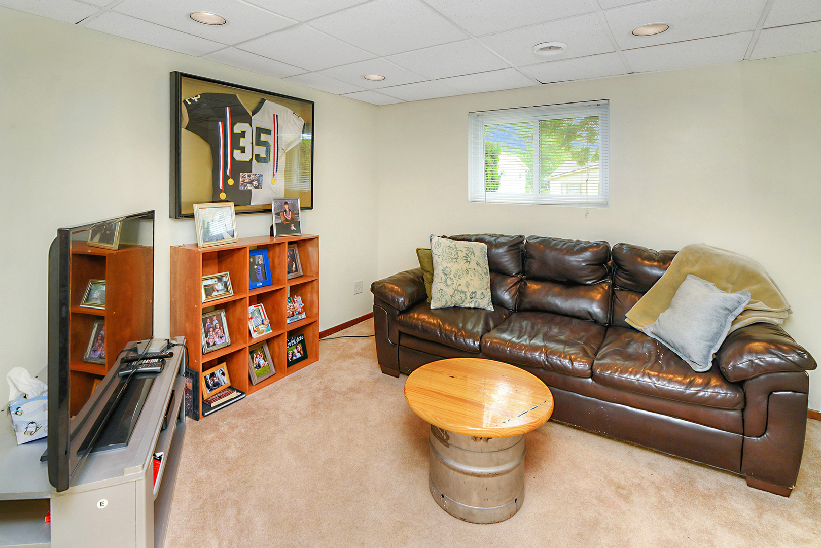 720 Terry Road Glendale Heights, IL 60139 - Photo 22 of 28 a living room with furniture a rug and a window