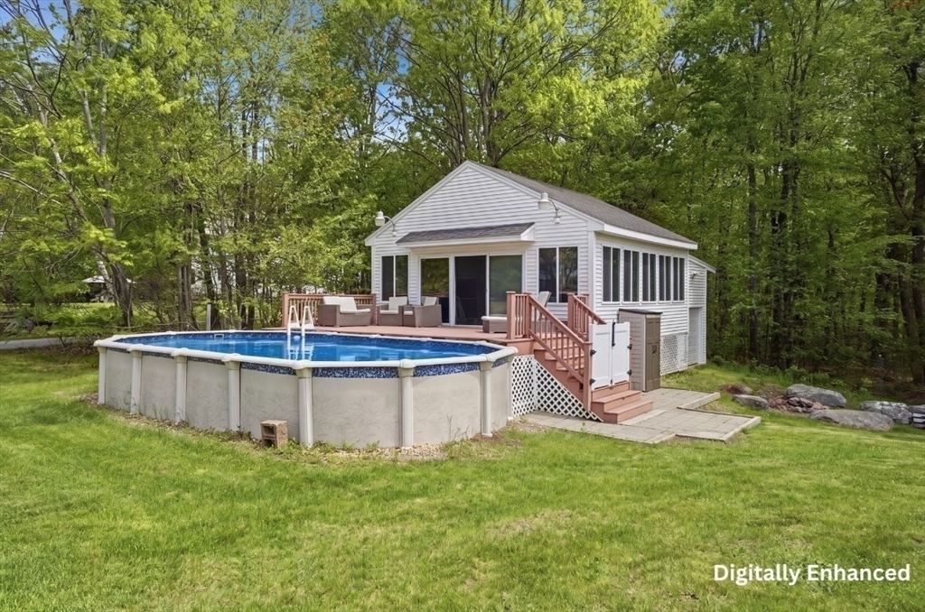 160 Gray Road Templeton, MA 01468 - Photo 5 of 42 a view of a house with a yard and roof