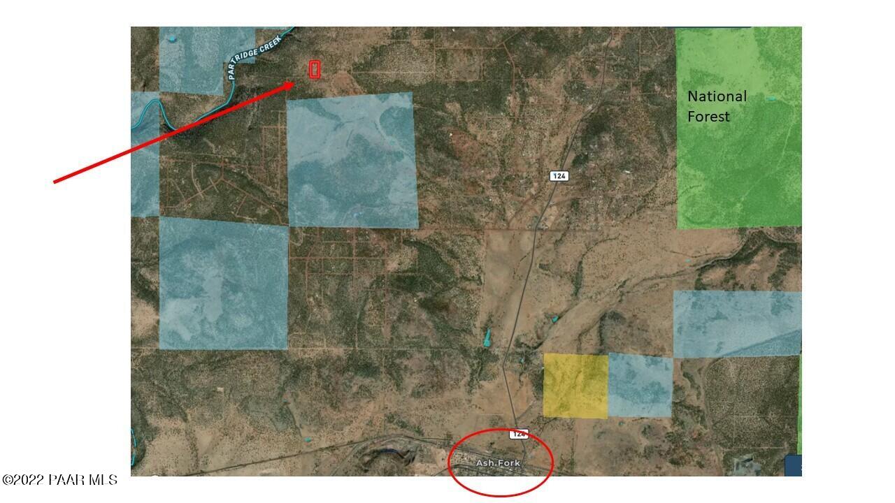 2777 West Plate Road Williams, AZ 86046 - Photo 8 of 9 Map to Town
