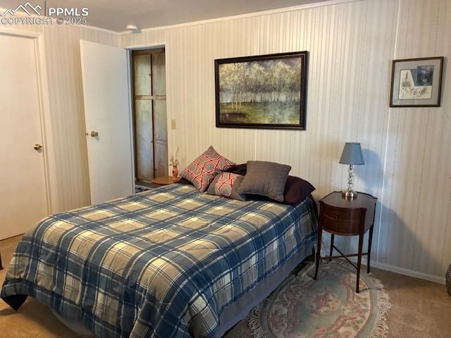 8201 Old San Isabel Road Rye, CO 81069 - Photo 10 of 30 a bedroom with a bed and a painting on the wall