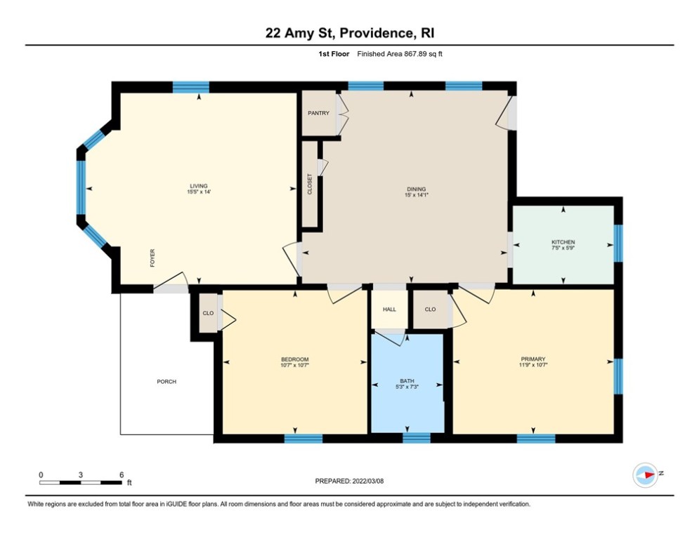 22 Amy Street, Unit 2 Providence, RI 02906 - Photo 19 of 19 floor plan