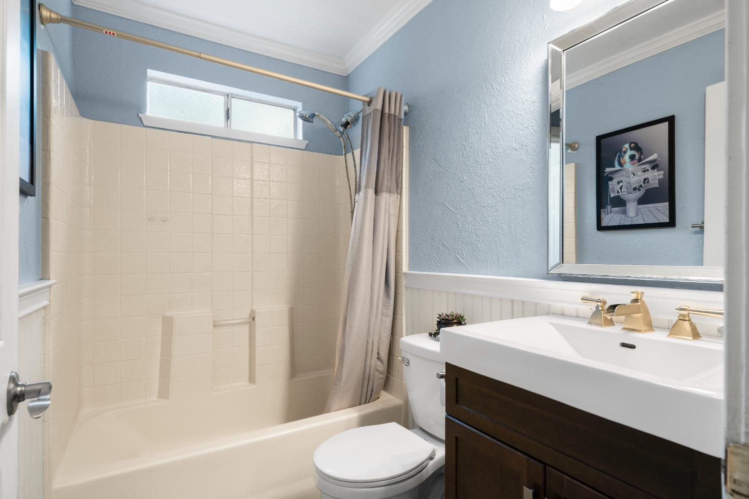 8930 Genoa Avenue Orangevale, CA 95662 - Photo 22 of 46 a bathroom with a sink toilet and shower