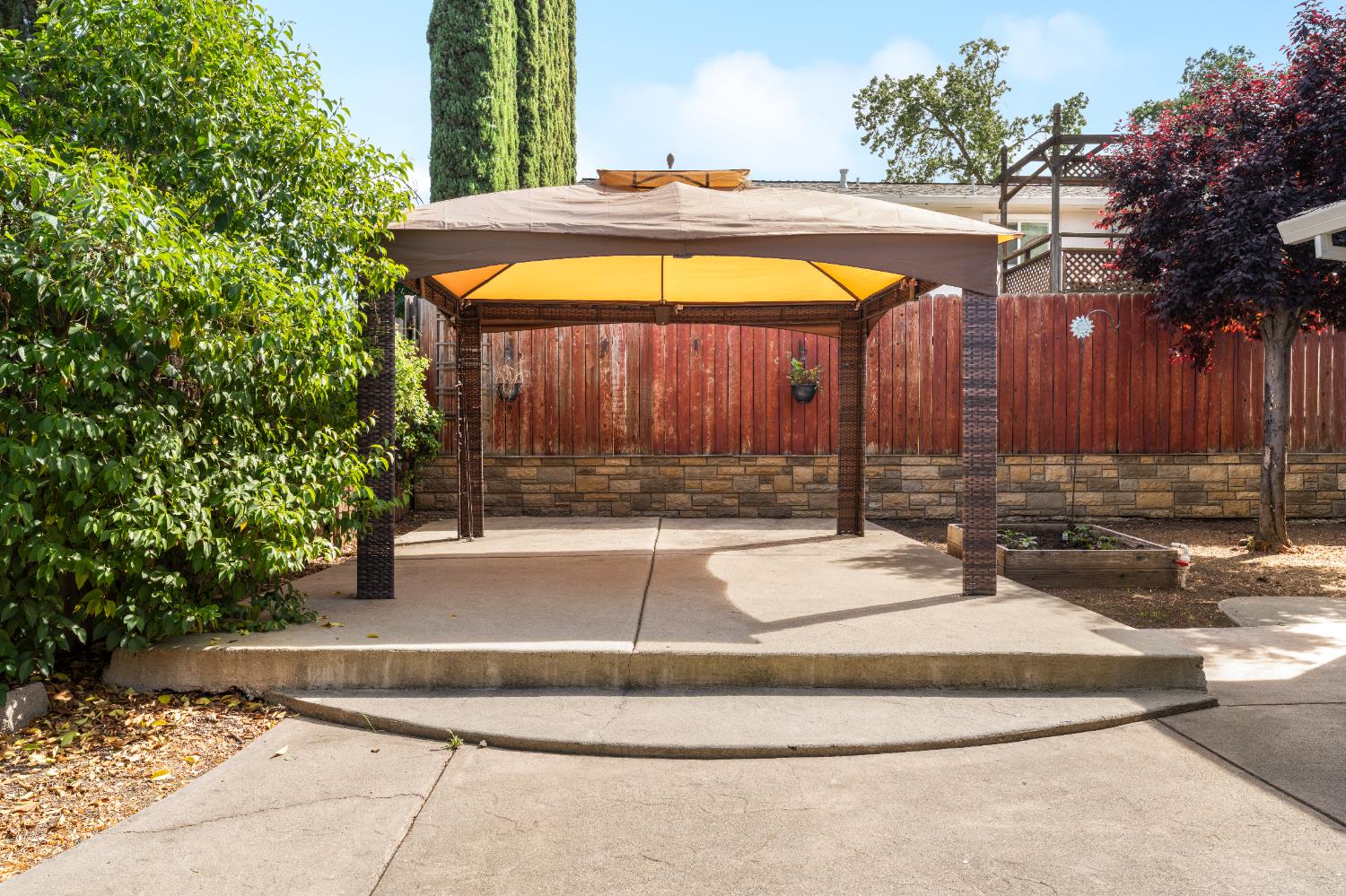 8930 Genoa Avenue Orangevale, CA 95662 - Photo 32 of 46 a view of a swimming pool with an outdoor space and seating area