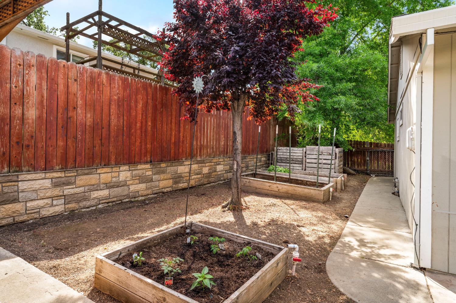 8930 Genoa Avenue Orangevale, CA 95662 - Photo 34 of 46 a view of yard with wooden fence