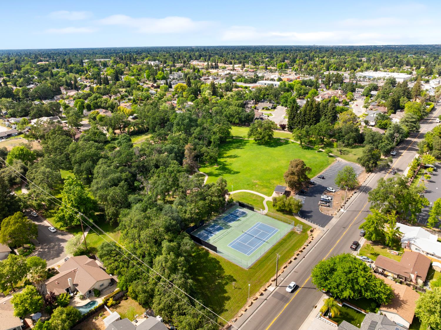 8930 Genoa Avenue Orangevale, CA 95662 - Photo 43 of 46 an aerial view of a house with a yard