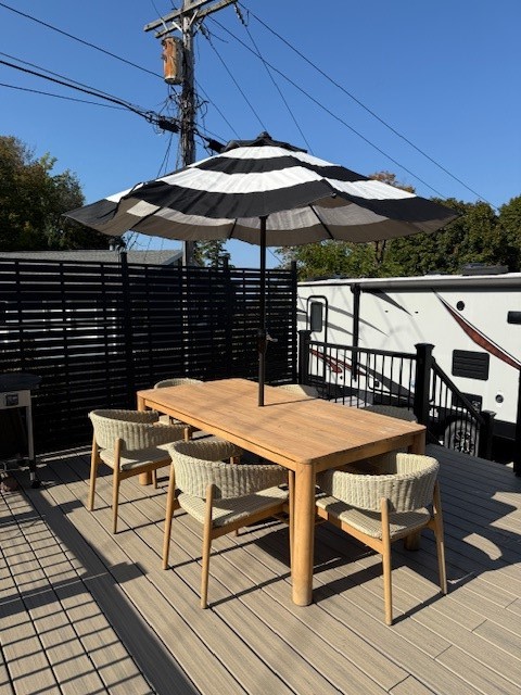 7945 Lake Road, Unit 60 & 62 Sodus, NY 14555 - Photo 23 of 32 DECK TO CAMPER