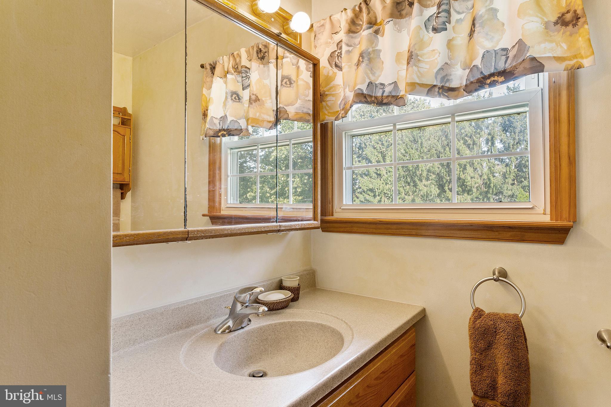 409 Franklin Road Glassboro, NJ 08028 - Photo 20 of 30 a bathroom with a sink and a window