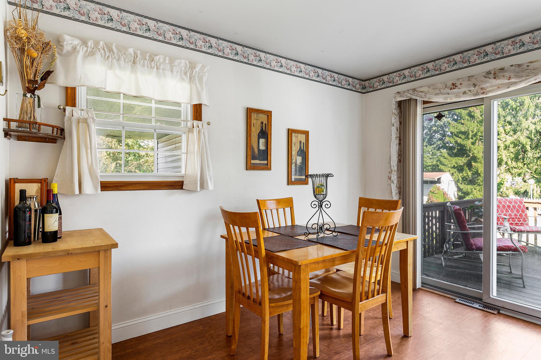 409 Franklin Road Glassboro, NJ 08028 - Photo 8 of 30 a view of a dining room with furniture window and outside view