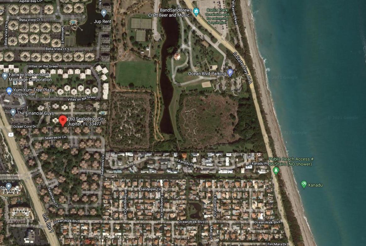 160 Seabreeze Circle Jupiter, FL 33477 - Photo 1 of 11 Aerial