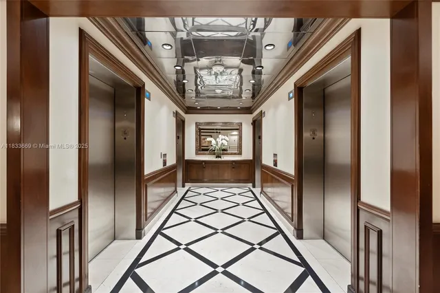 a view of a street with a car parked in front of it