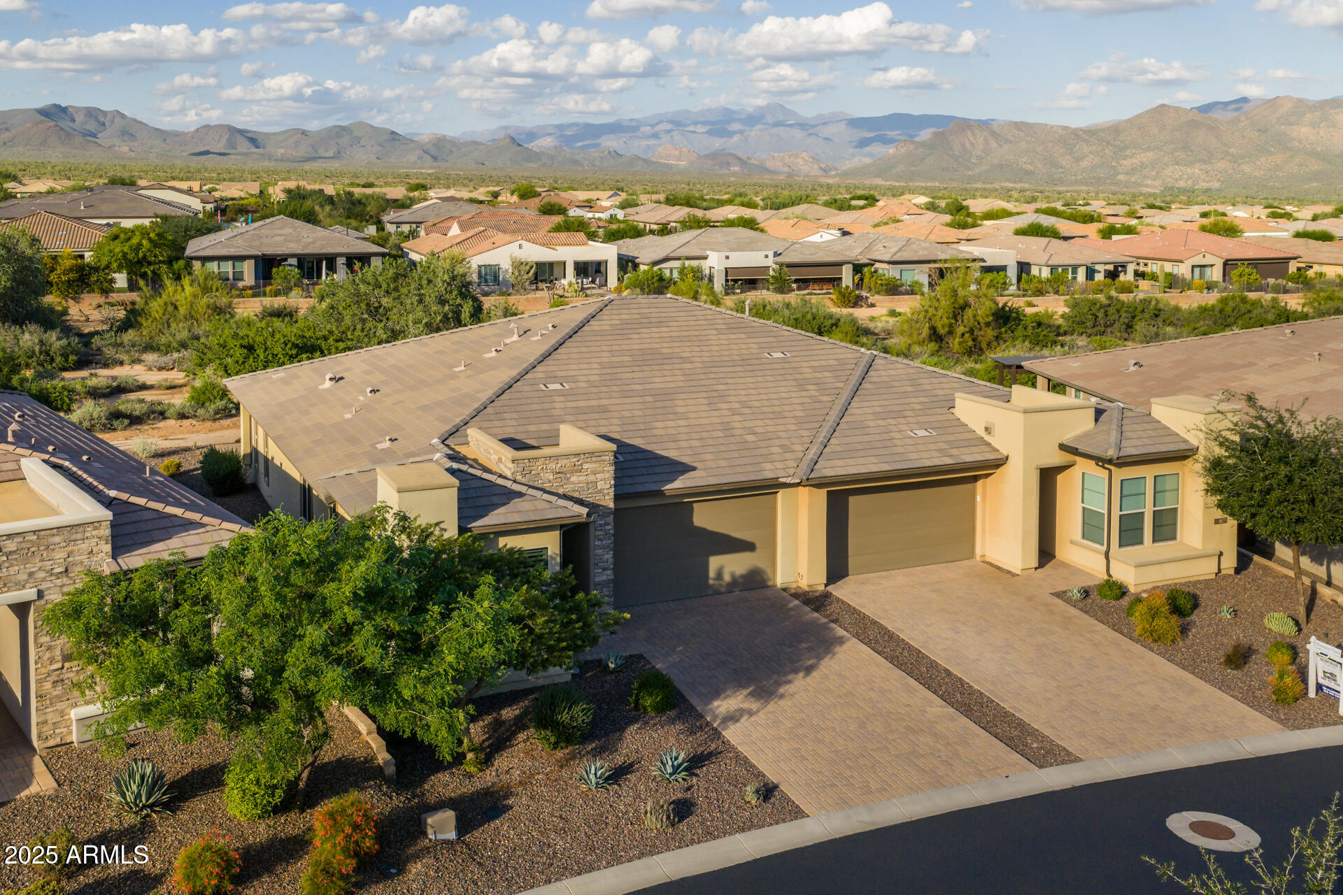 17662 East Chevelon Canyon Circle Rio Verde, AZ 85263 - Photo 3 of 31 an aerial view of residential houses with outdoor space and river