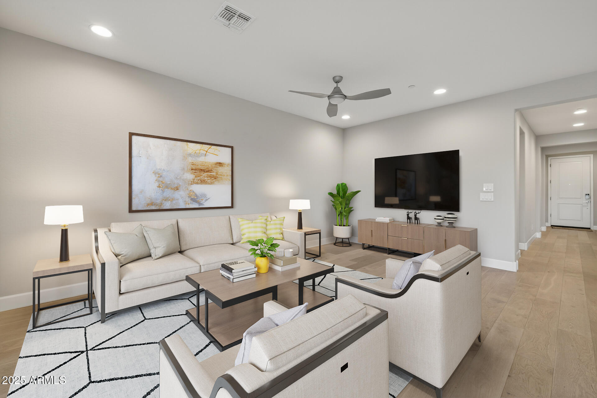 17662 East Chevelon Canyon Circle Rio Verde, AZ 85263 - Photo 6 of 31 a living room with furniture and a flat screen tv