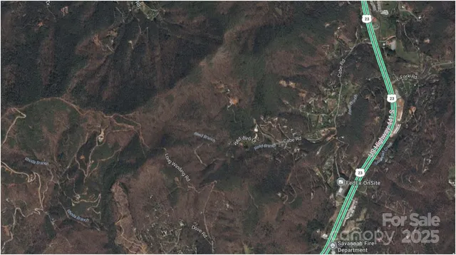 a view of a lush green field