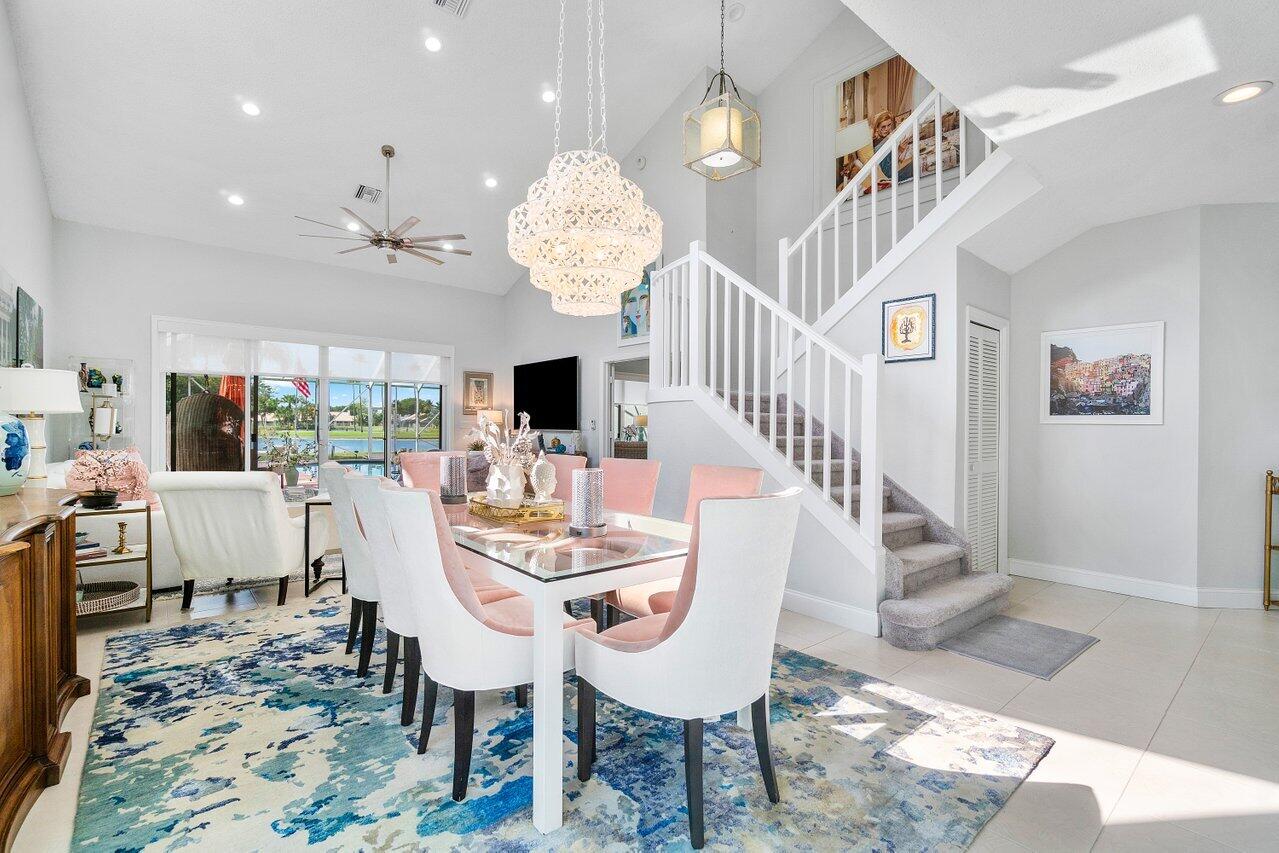 8700 Vía Reale Boca Raton, FL 33496 - Photo 18 of 70 Dining room